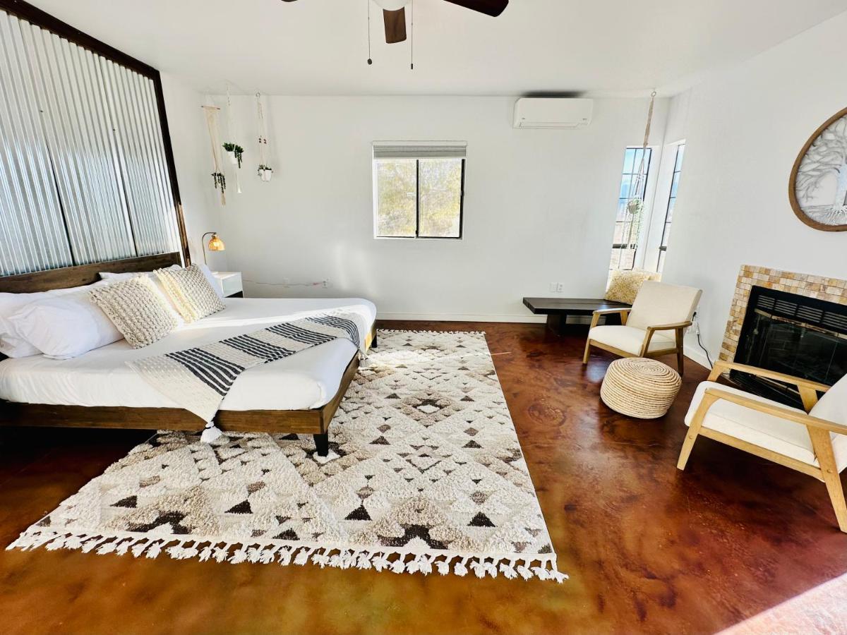 ジョシュア・ツリー Ravens Nest Ranch, Fire Pit , Views, Near Jt Park!ヴィラ エクステリア 写真